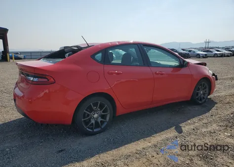 2016 Dodge Dart Se z USA, uszkodzony, nr VIN 1C3CDFAA6GD701080